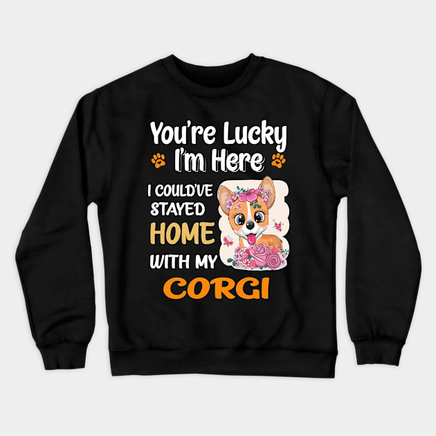 You Are Lucky (15) Crewneck Sweatshirt by Darioz